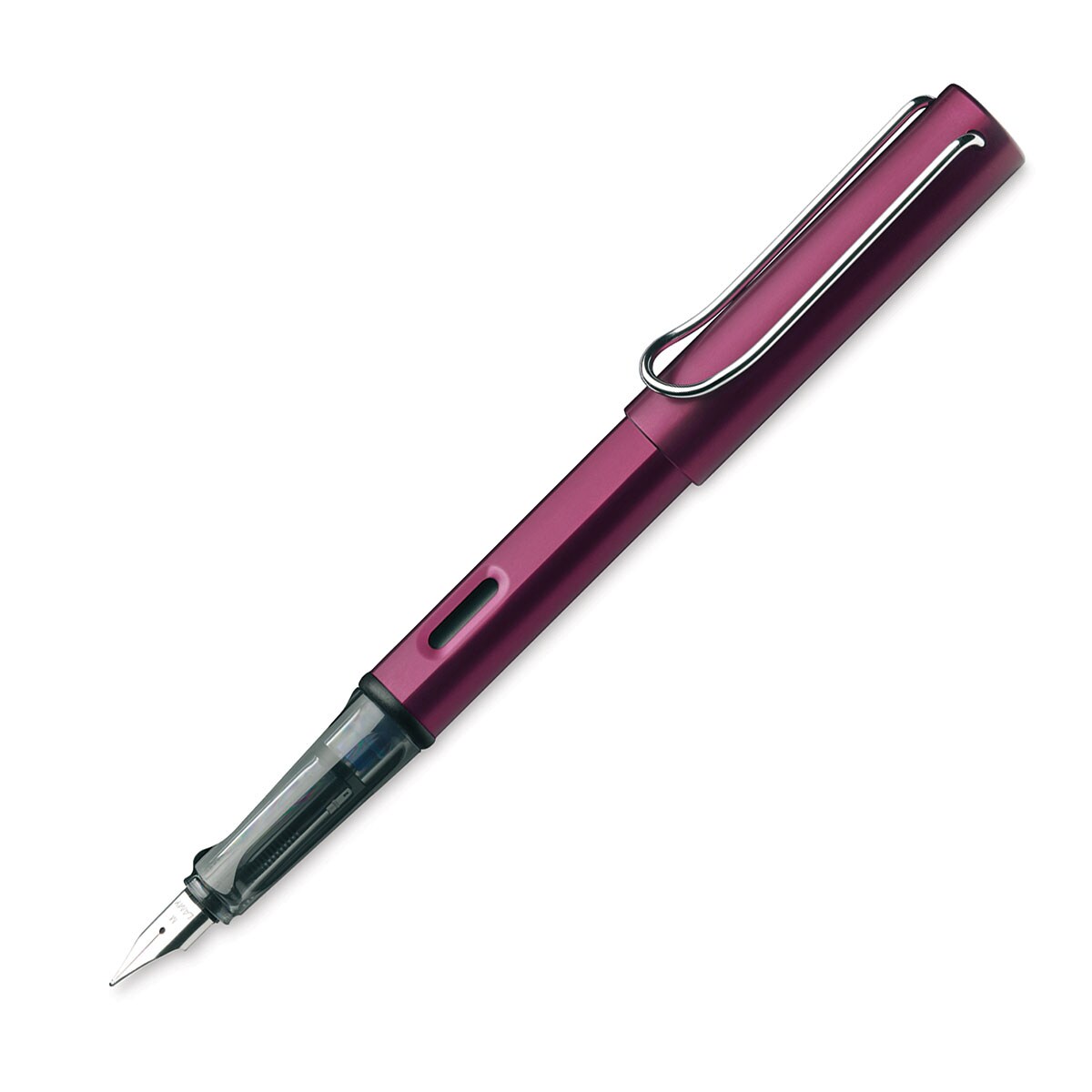 Lamy AL-Star Fountain Pen - Dark Purple, Medium Nib