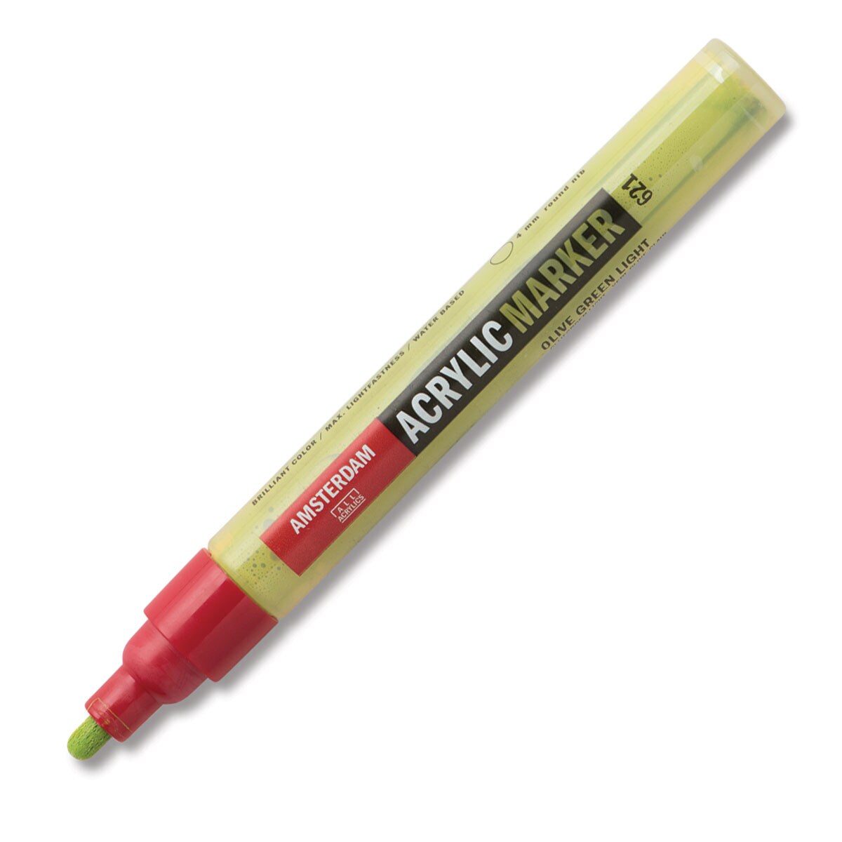 Amsterdam Acrylic Marker - Olive Green Light, 4 mm