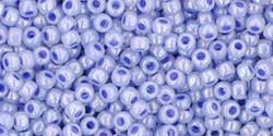 Toho 11/0 Round Japanese Seed Bead, TR11-921, Ceylon Virginia Bluebell