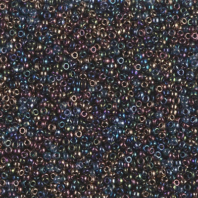 Miyuki 15/0 Round Seed Bead, 15-MIX-12, Mix - Metallic Rain, 8 grams