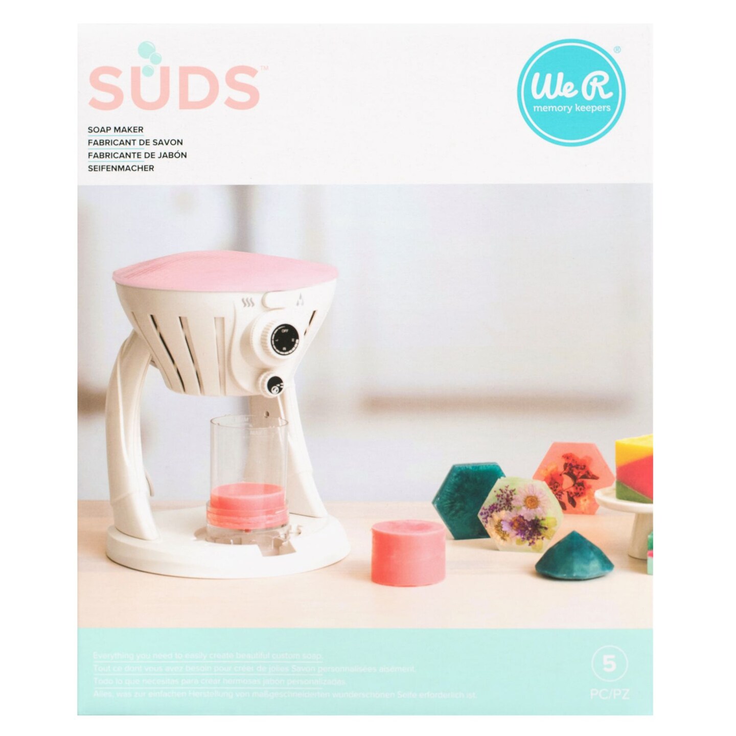 We R Memory Keepers-SUDS Soap Maker Bundle 6/Pkg-Us Plug 661440