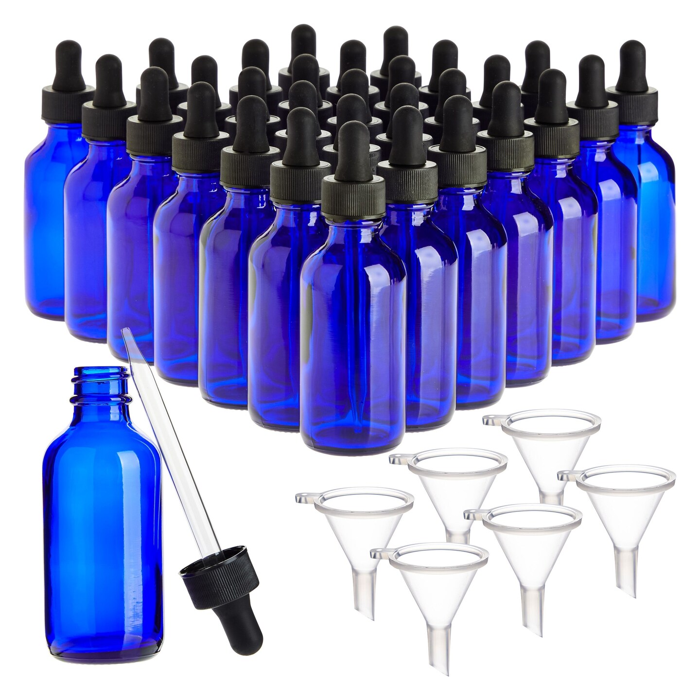 2oz. Glass Travel Spray Bottles - 4 Pack