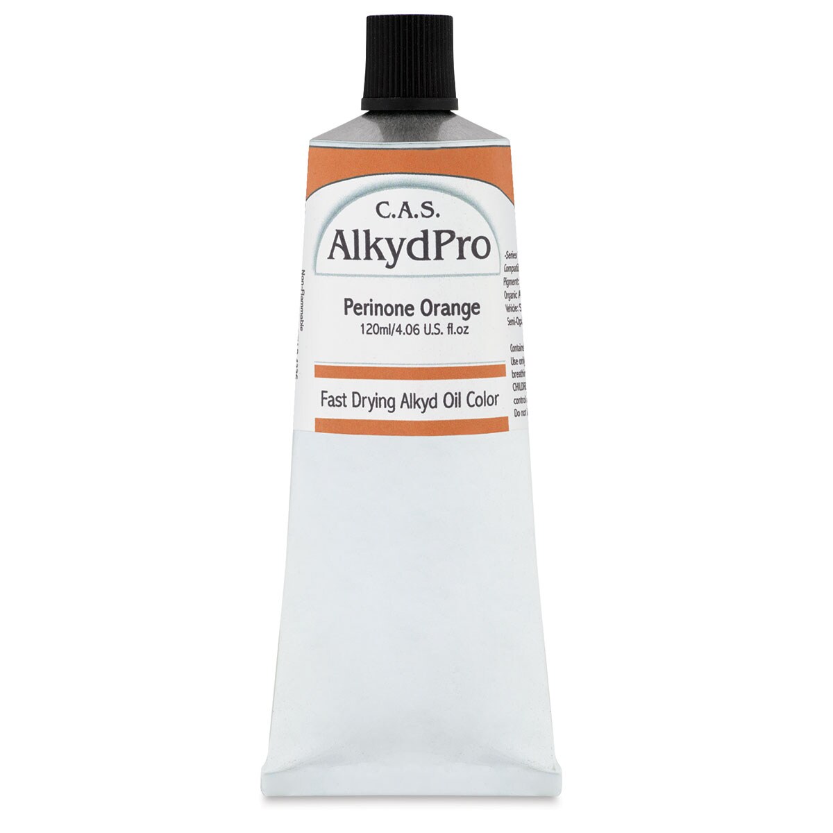 CAS AlkydPro Fast-Drying Alkyd Oil Color - Perinone Orange, 120 ml tube ...