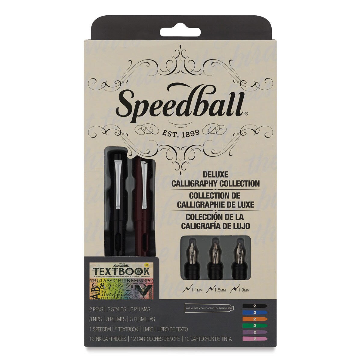 Speedball Calligraphy Fountain Pens - Deluxe Calligraphy Collection
