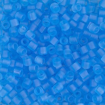 Miyuki Delica Bead 8/0, DBL0747, Matte Transparent Aqua