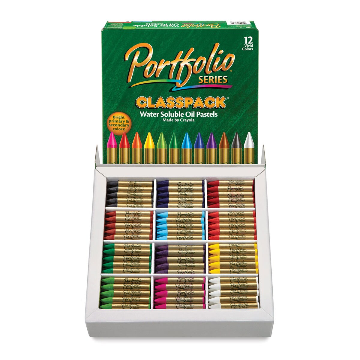 Oil Pastels 12 Colors Art Water Pastel For School Classroom And