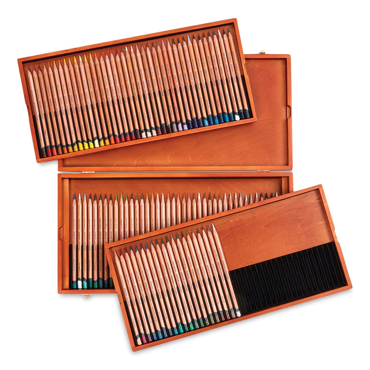 Derwent Lightfast Colored Pencils - Wood Box Set of 100