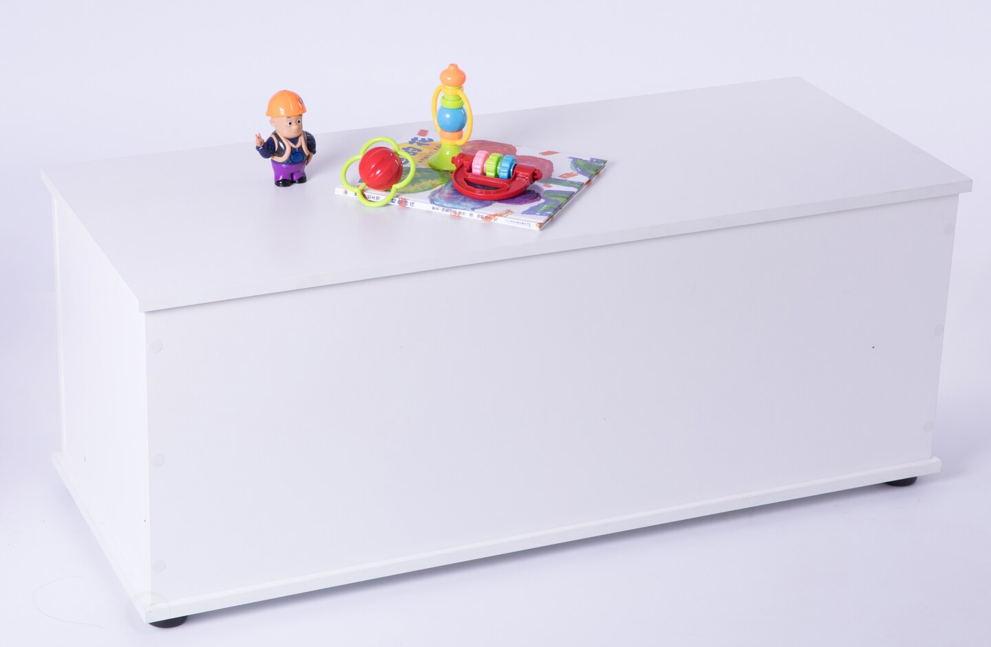 Large Storage Toy Box with Soft Closure Lid, Wooden Organizing Furniture Storage Chest