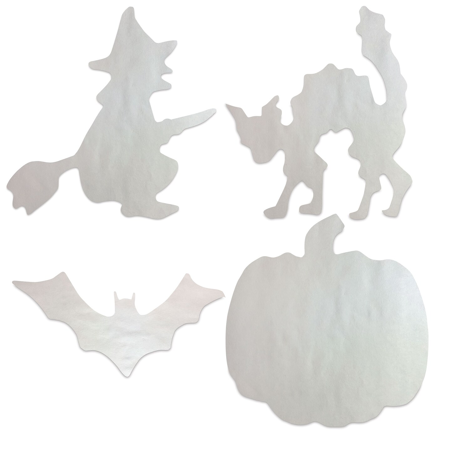 Roylco Color Diffusing Paper Pack -Halloween Shapes, Pkg of 80