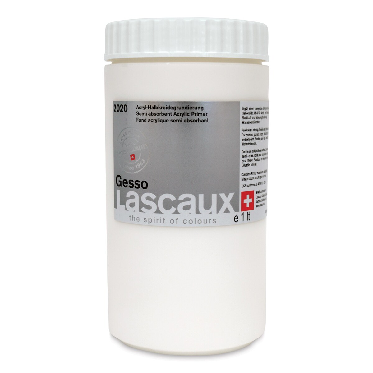 Lascaux Gesso - 1 liter jar