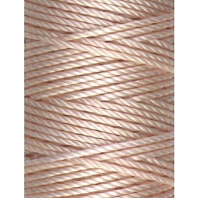 C-Lon Tex 400 Heavy Weight Bead Cord, Sea Shell ,1.0mm, 36 Yard Spool