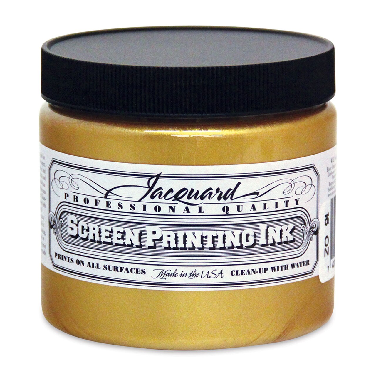 Jacquard Screen Printing Ink - Gold (Metallic), 16 oz | Michaels