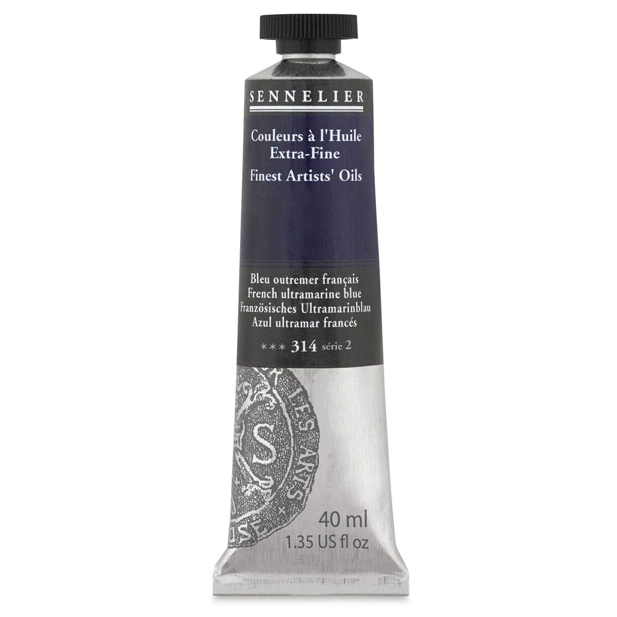 Sennelier Artists' Extra Fine Oil Paint - French Ultramarine, 40 ml tube
