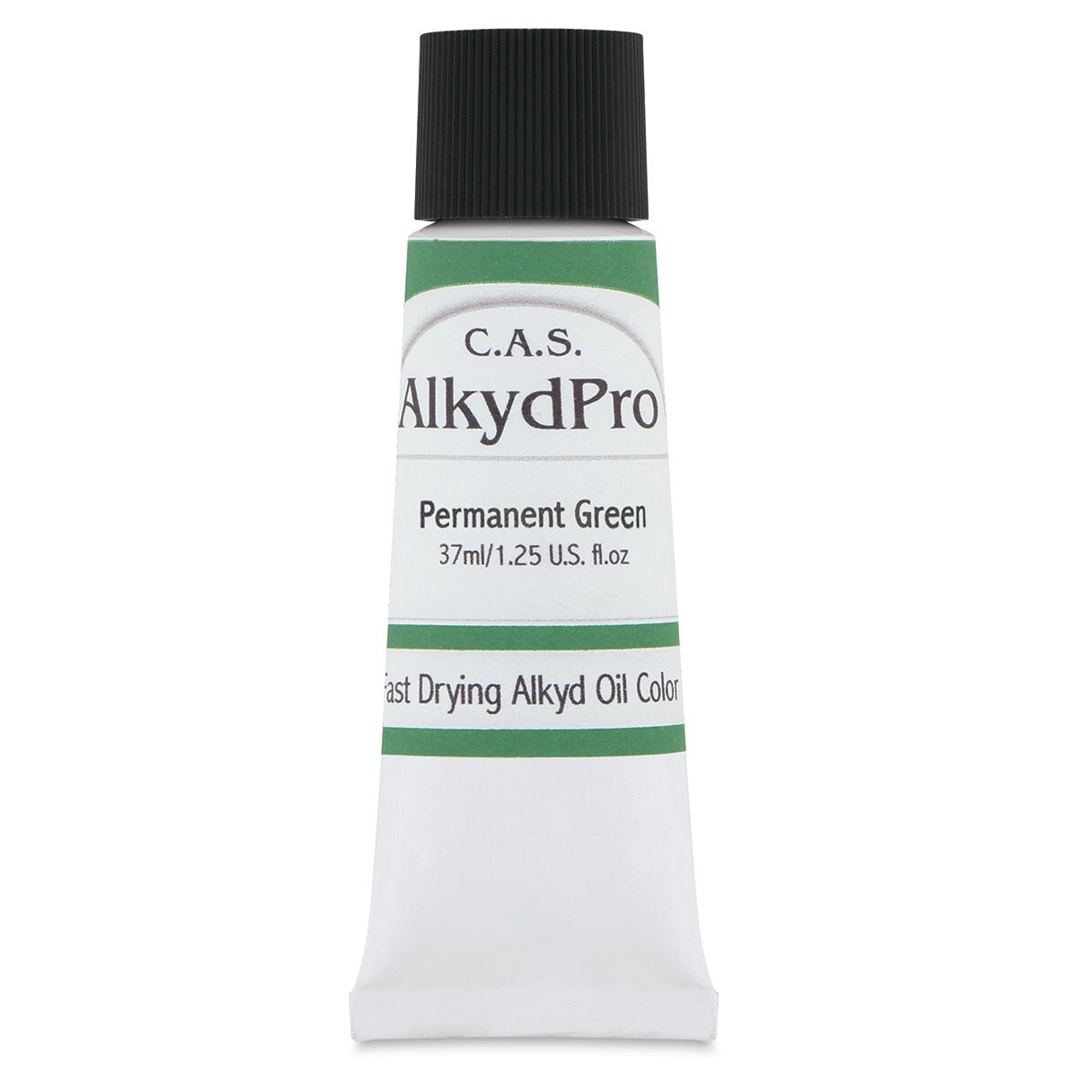 CAS AlkydPro Fast-Drying Alkyd Oil Color - Permanent Green, 37 ml tube