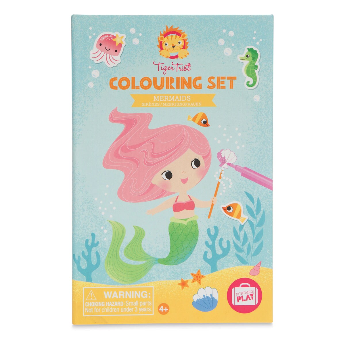Tiger Tribe Mermaids Coloring Set