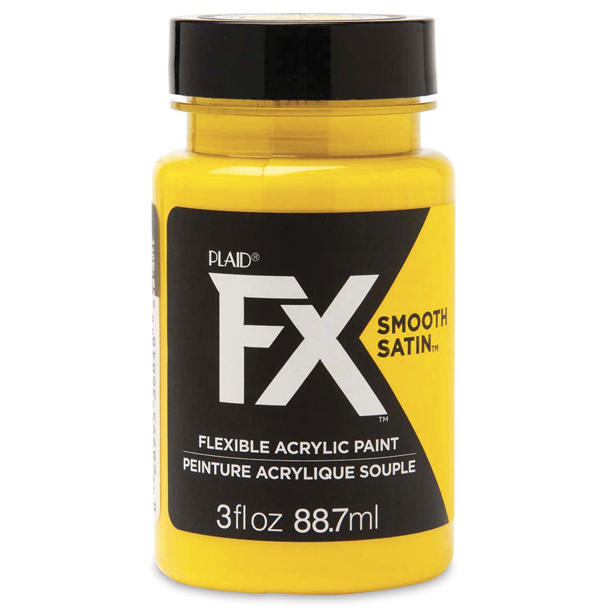 Plaid FX Smooth Satin Flexible Acrylic Paint - Fool's Gold, 3 oz