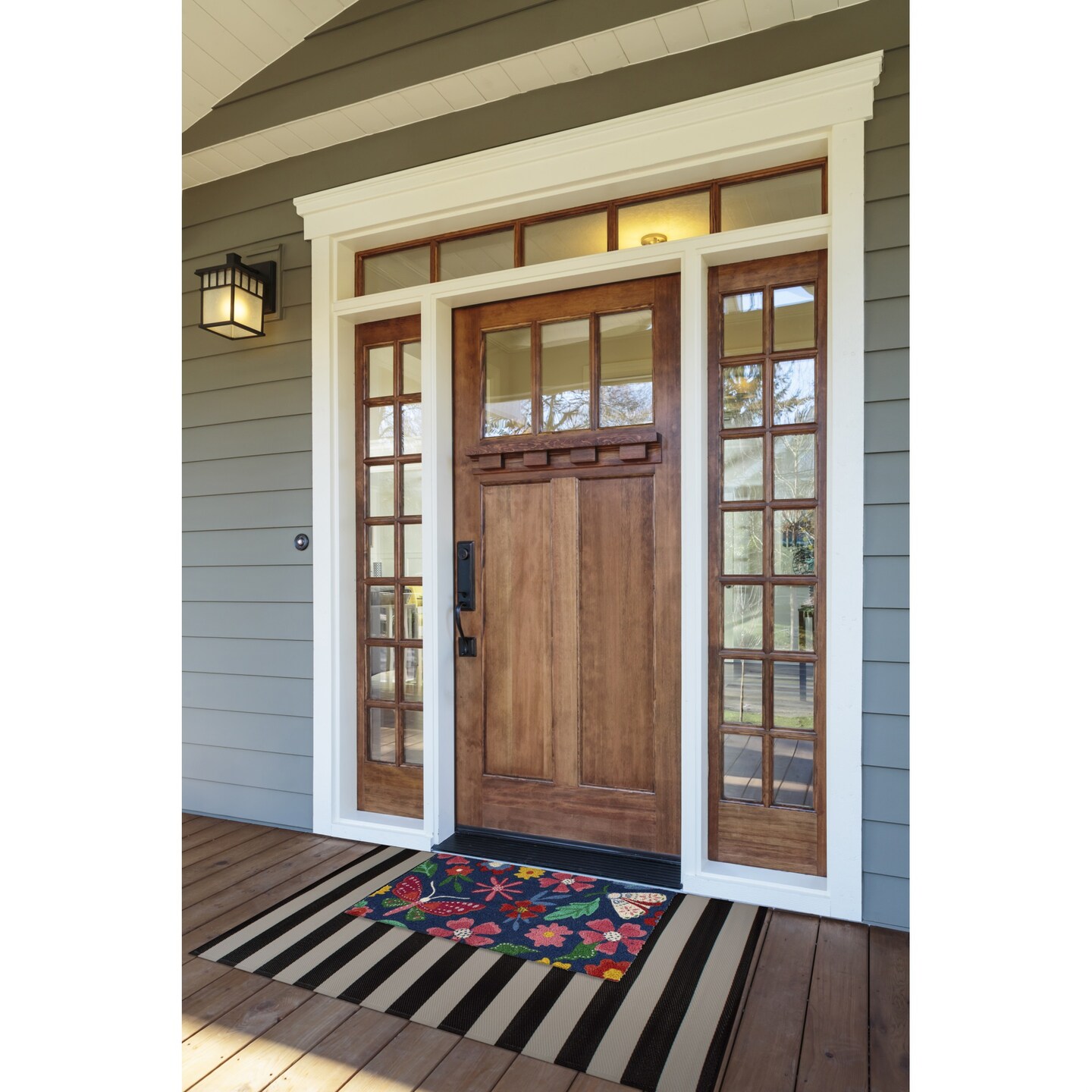 DII Butterfly Blooms Doormat