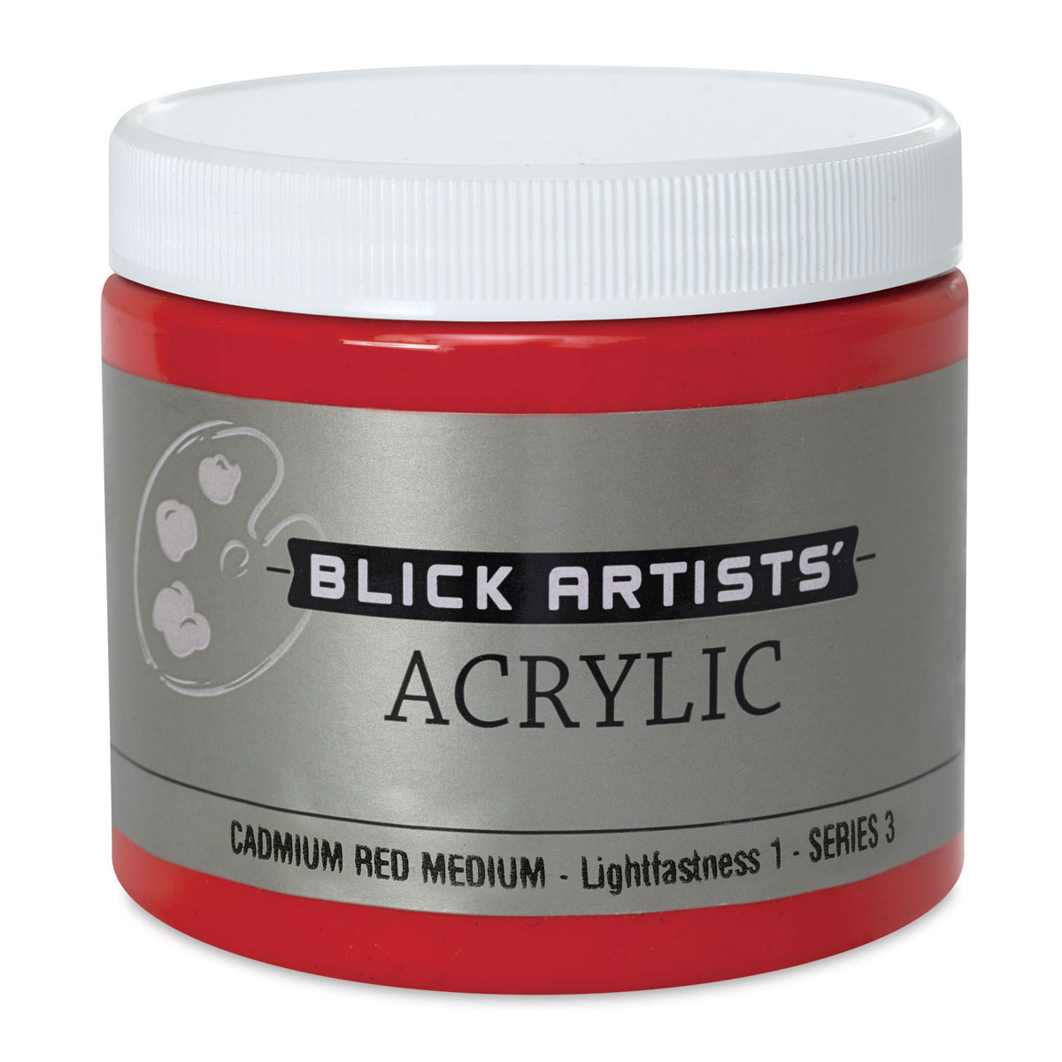 Blick Artists&#x27; Acrylic - Cadmium Red Medium, 16 oz jar