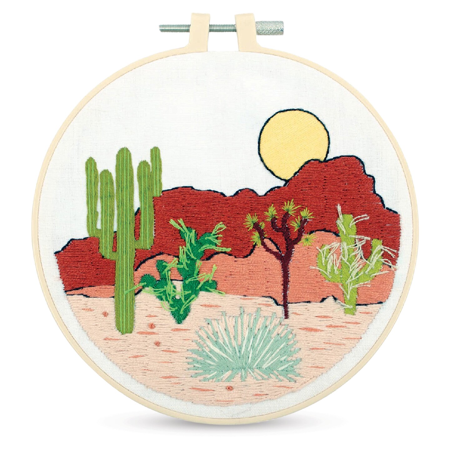 Needle Creations Embroidery Kit - Desert Landscape