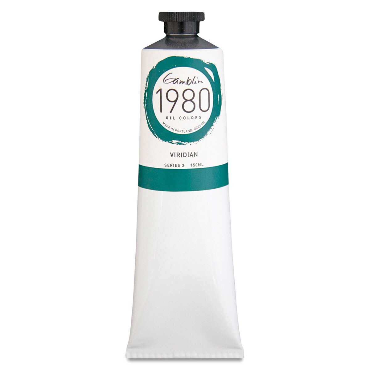 Gamblin 1980 Oils - Viridian, 150 ml tube