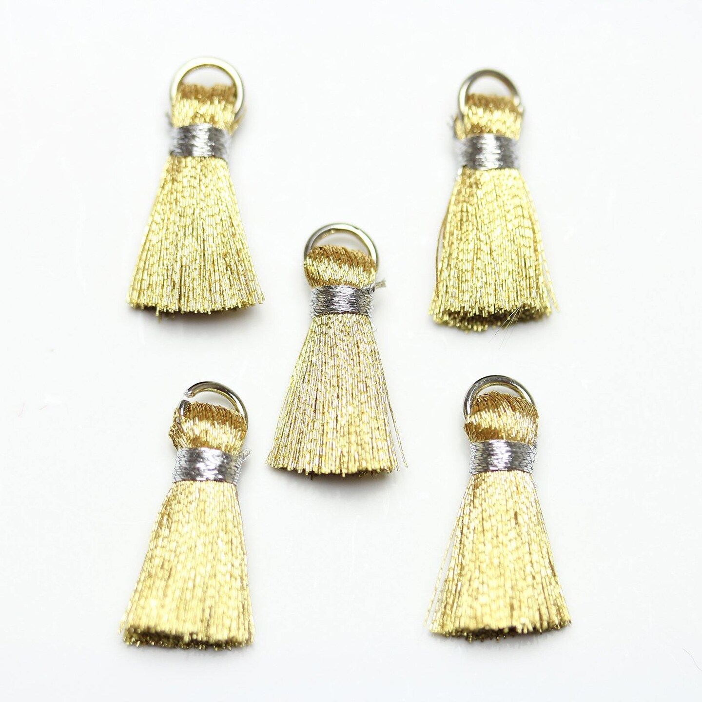 Gold Small Tassel 13x20mm Michaels