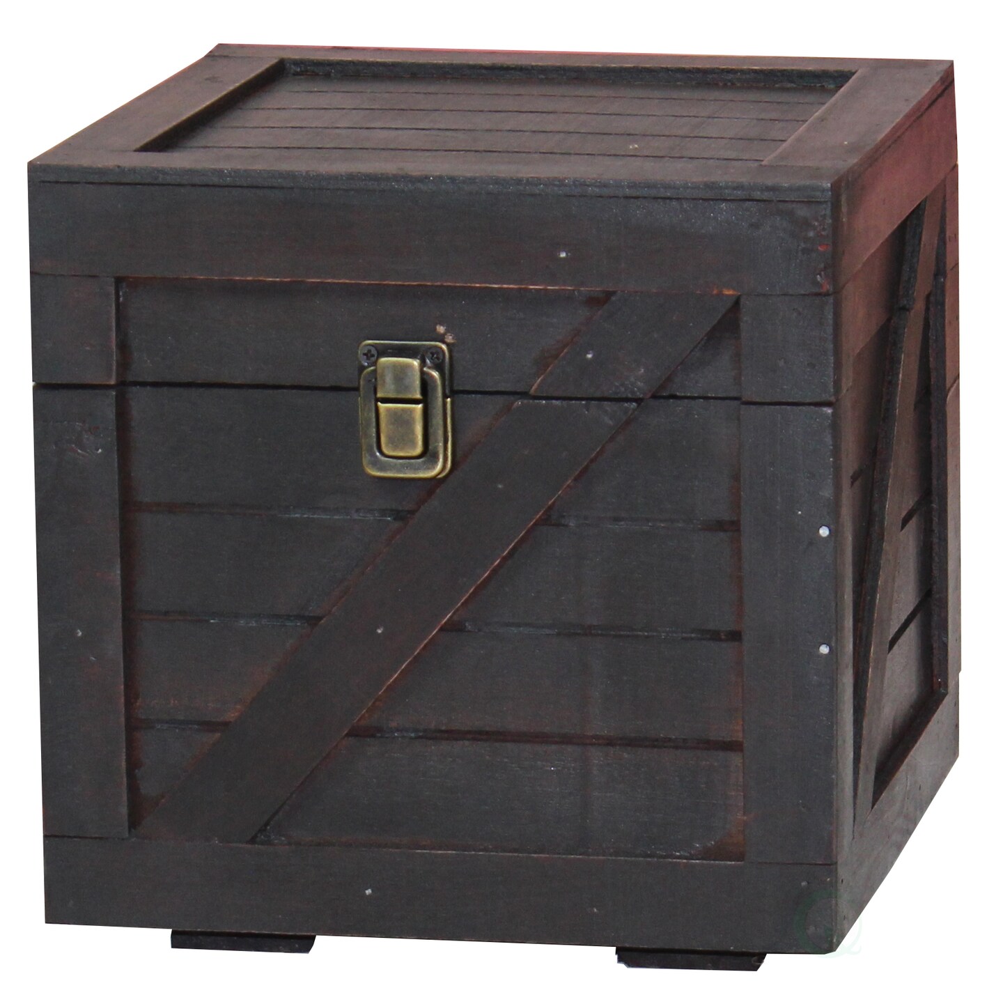 Stackable Wooden Cargo Crate Style Storage Chest | Michaels