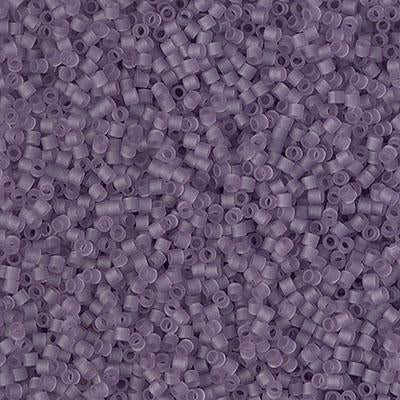 Miyuki Delica Bead 15/0, DBS1265, Matte Transparent Light Amethyst