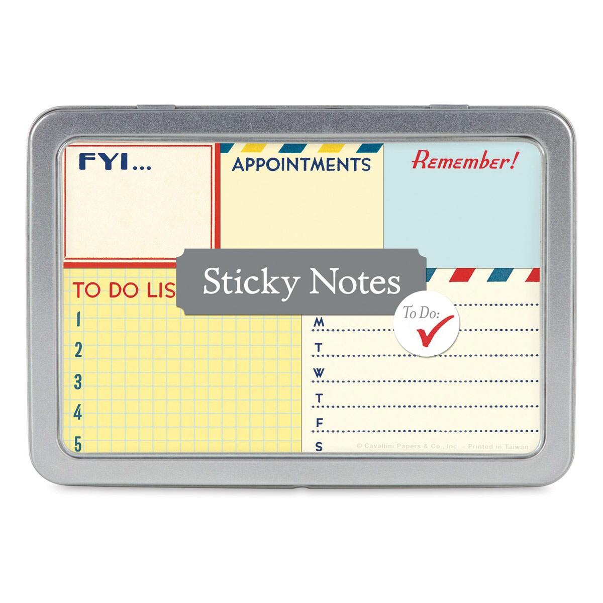 Cavallini To Do Sticky Notes