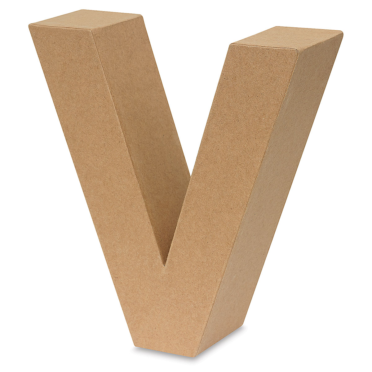 Papier Mache Letter - V