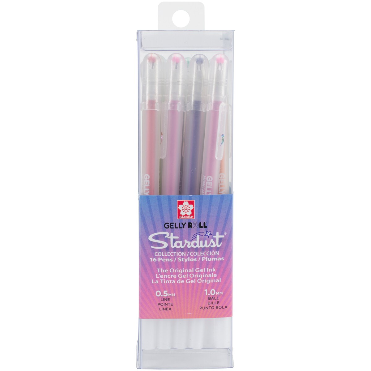 Sakura Gelly Roll Stardust Bold Point Pens 16/Pkg-Assorted Colors