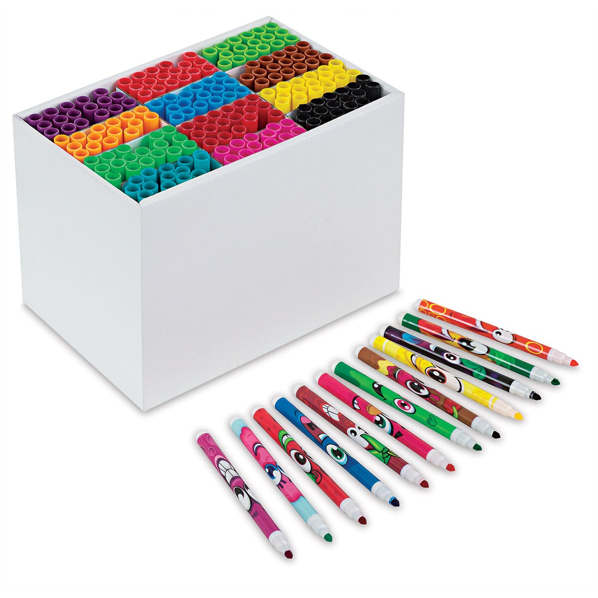 WeVeel Scentos Scented Markers - Fine Line, Class Pack of 216, Assorted Colors