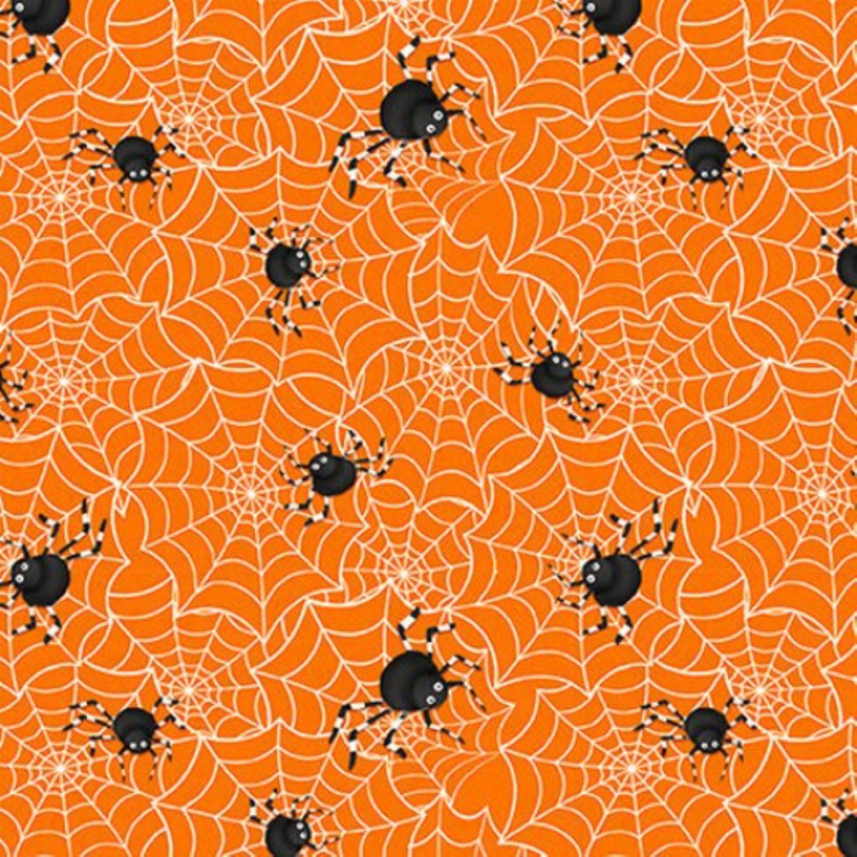 Halloween Haunting We Will Go Cotton Fabric by Henry Glass