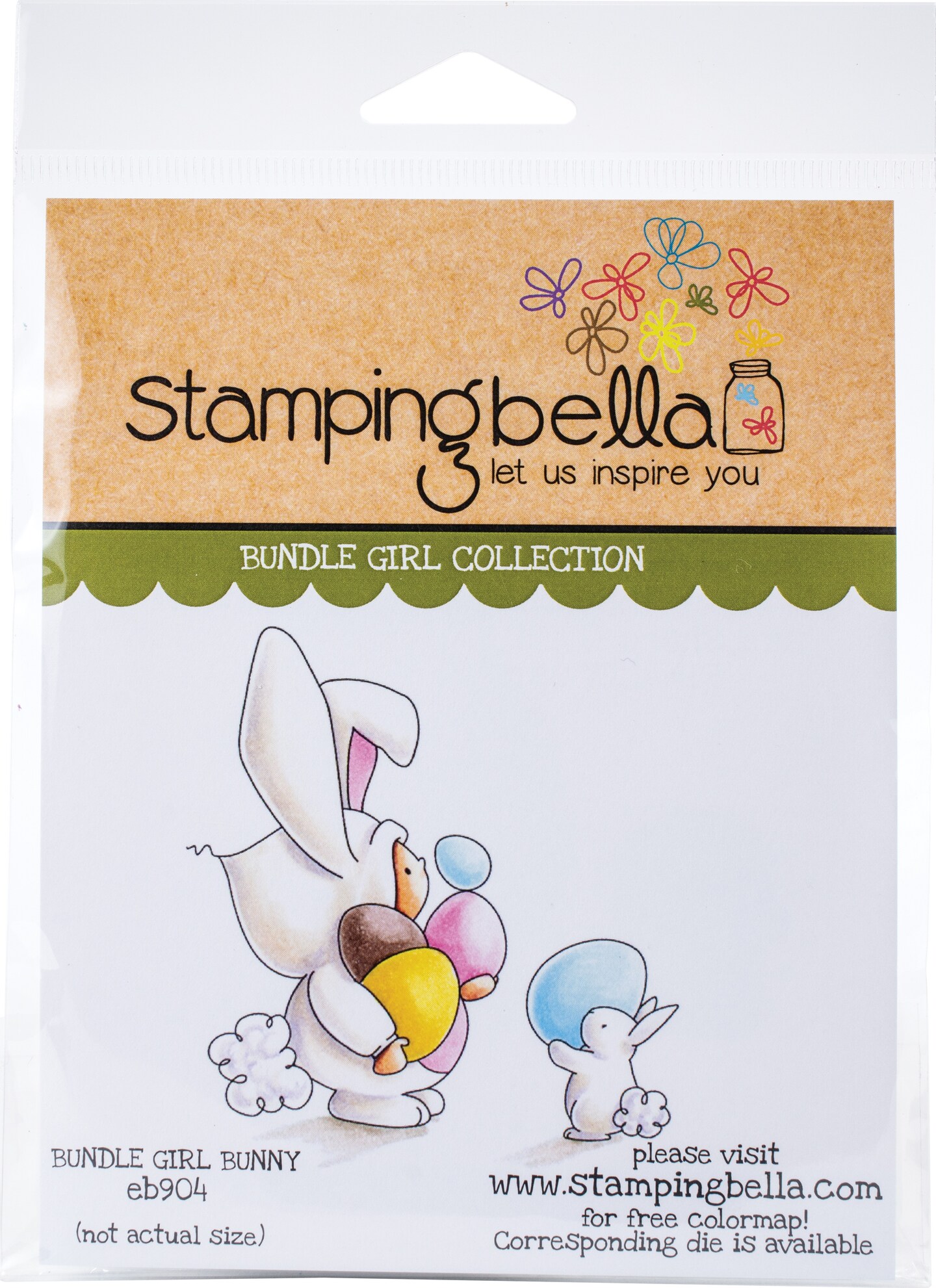 Stamping Bella Cling StampsBundle Girl Bunny Michaels