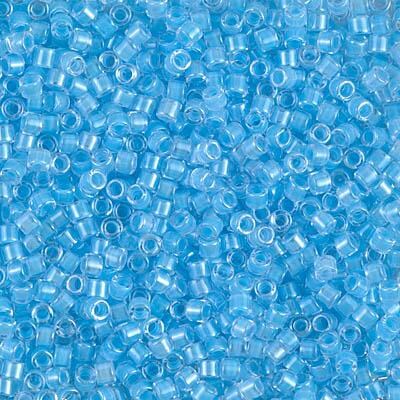 Miyuki Delica Bead 10/0, DBM2039, Luminous Ocean Blue