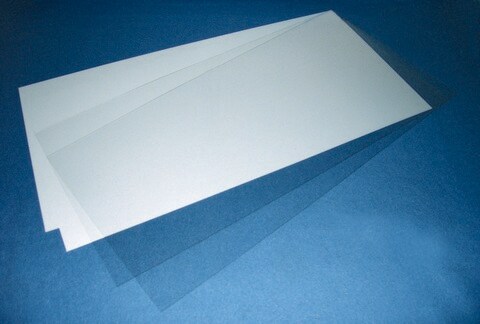 Plaque de styrène blanche matt 150x300x2,0mm - Sachet de 1 pièce