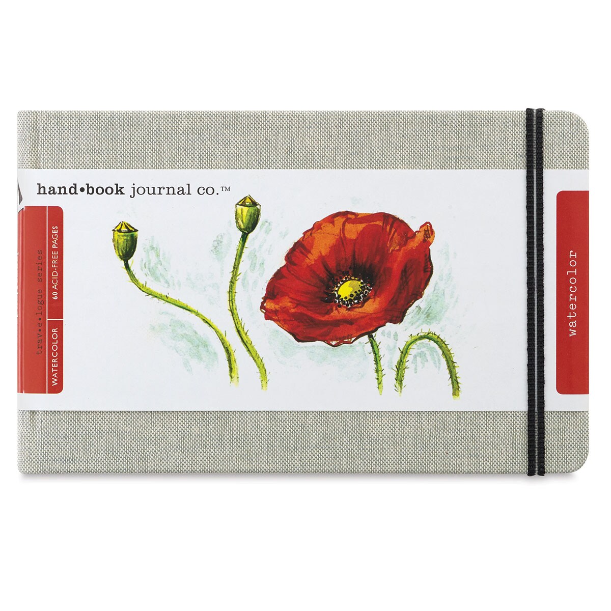 Hand Book Paper Co. Travelogue Watercolor Journal - 5-1/4&#x22; x 8-1/4&#x22;, Landscape