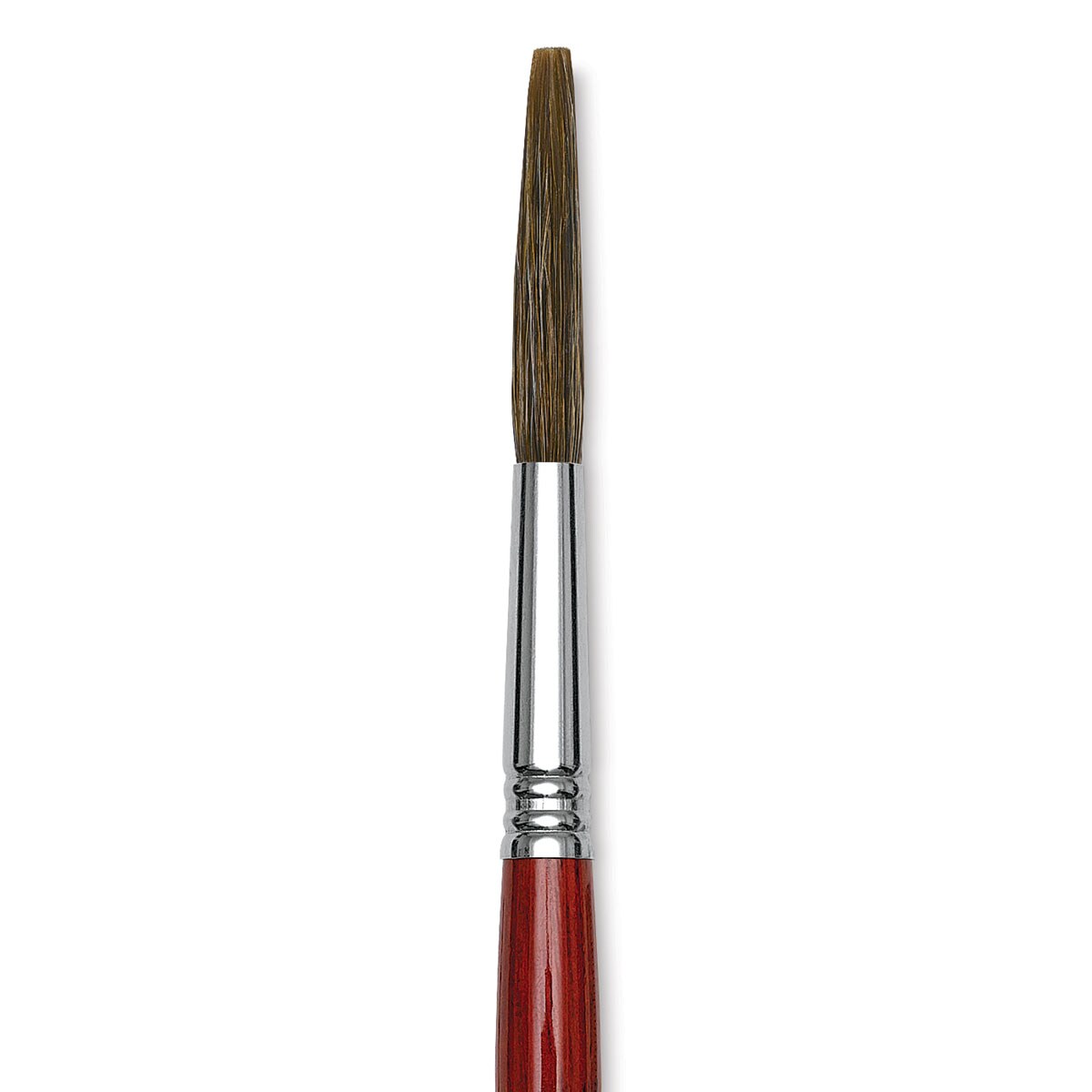 Escoda Light Ox Hair Long Highliner Brush - Round Square, Size 20
