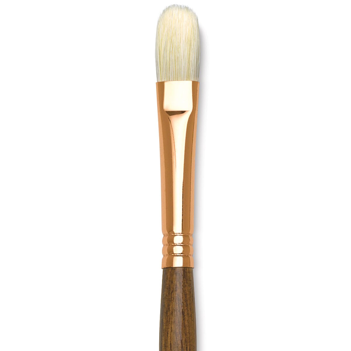 Princeton Best Natural Bristle Brush Filbert, Long Handle, Size 6