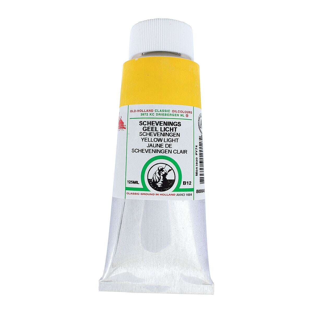 Old Holland Classic Oil Color - Scheveningen Yellow Light, 125 ml tube