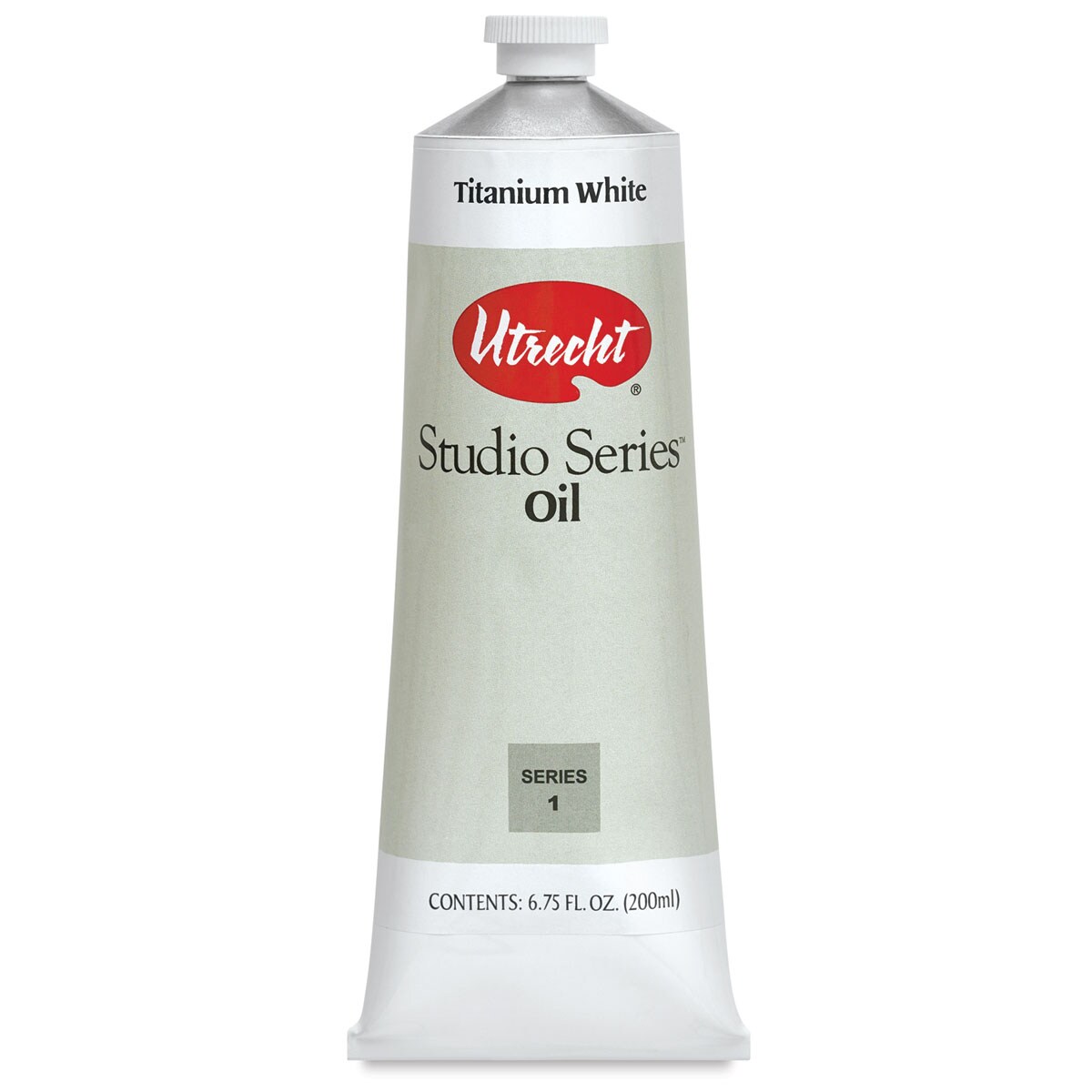 Utrecht Studio Series Oil Paint - Titanium White, 200 ml tube