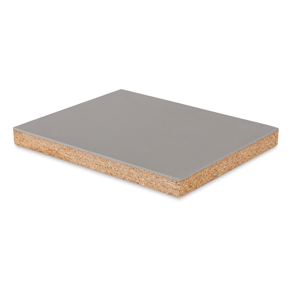 Blick Battleship Gray Linoleum - Block, 8&#x22; x 10&#x22;, Mounted