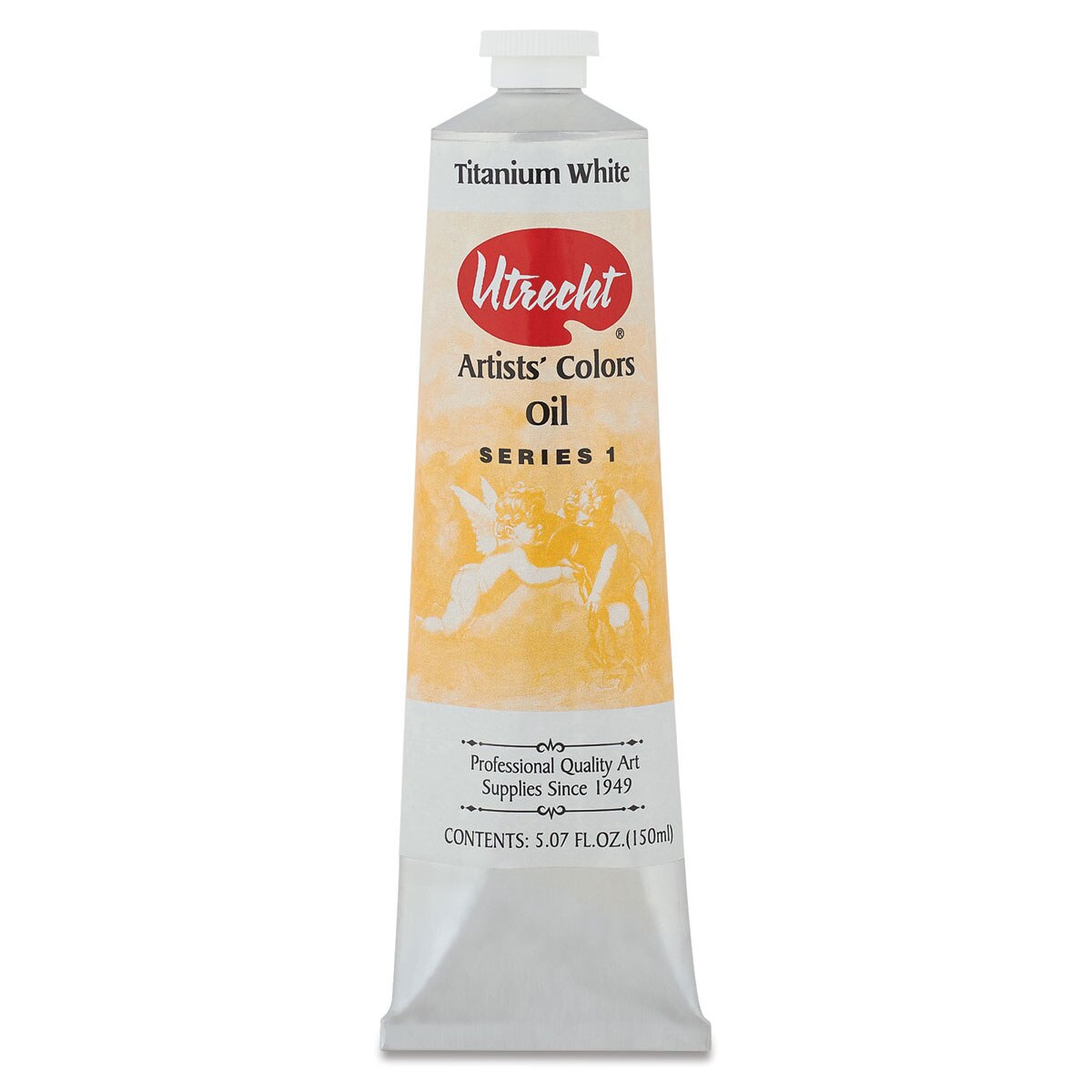 Utrecht Artists' Oil Paint - Titanium White, 150 ml tube