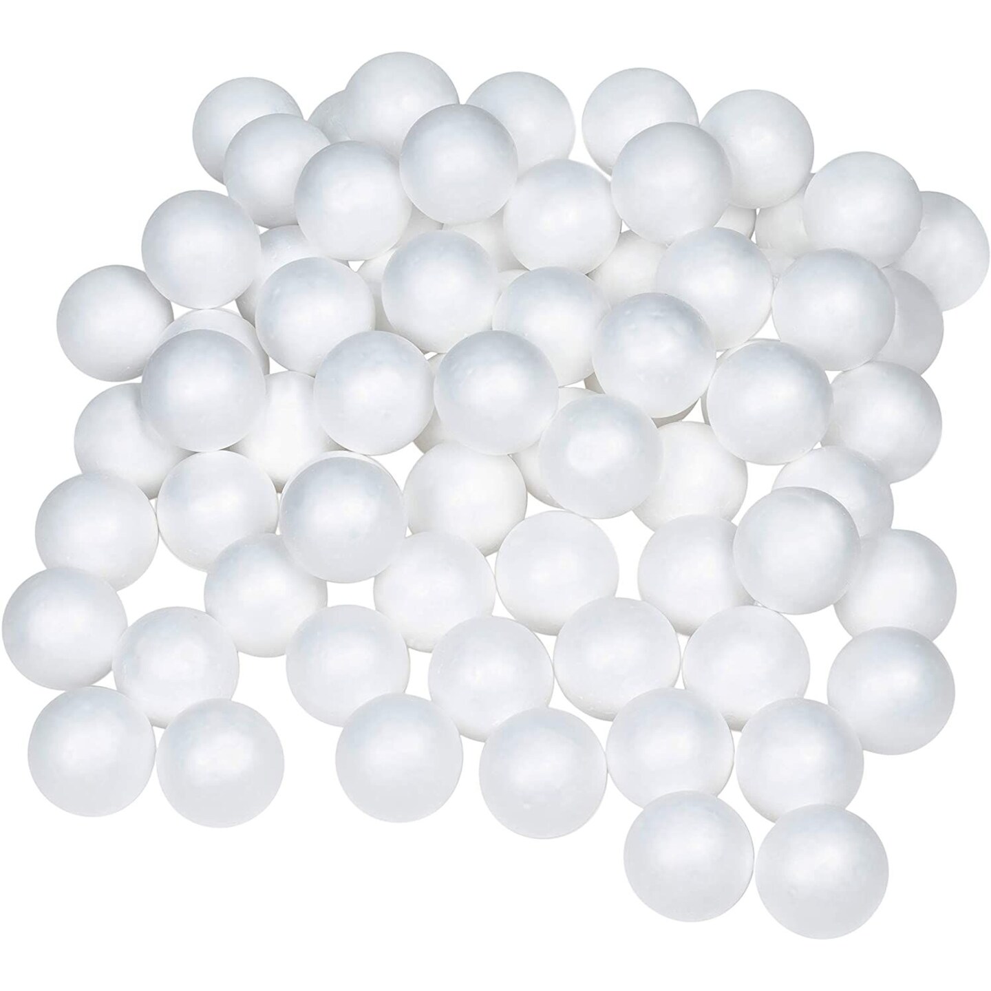 50 Pack Styrofoam Balls 2 inch - Foam Craft Balls-Small Foam Balls for Arts  and Crafts Supplies for DIY Decorations and School Projects