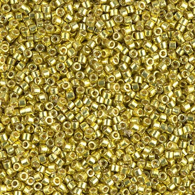 Miyuki Delica Bead 11/0, DB1835, Duracoat Galvanized Zest, 5 grams
