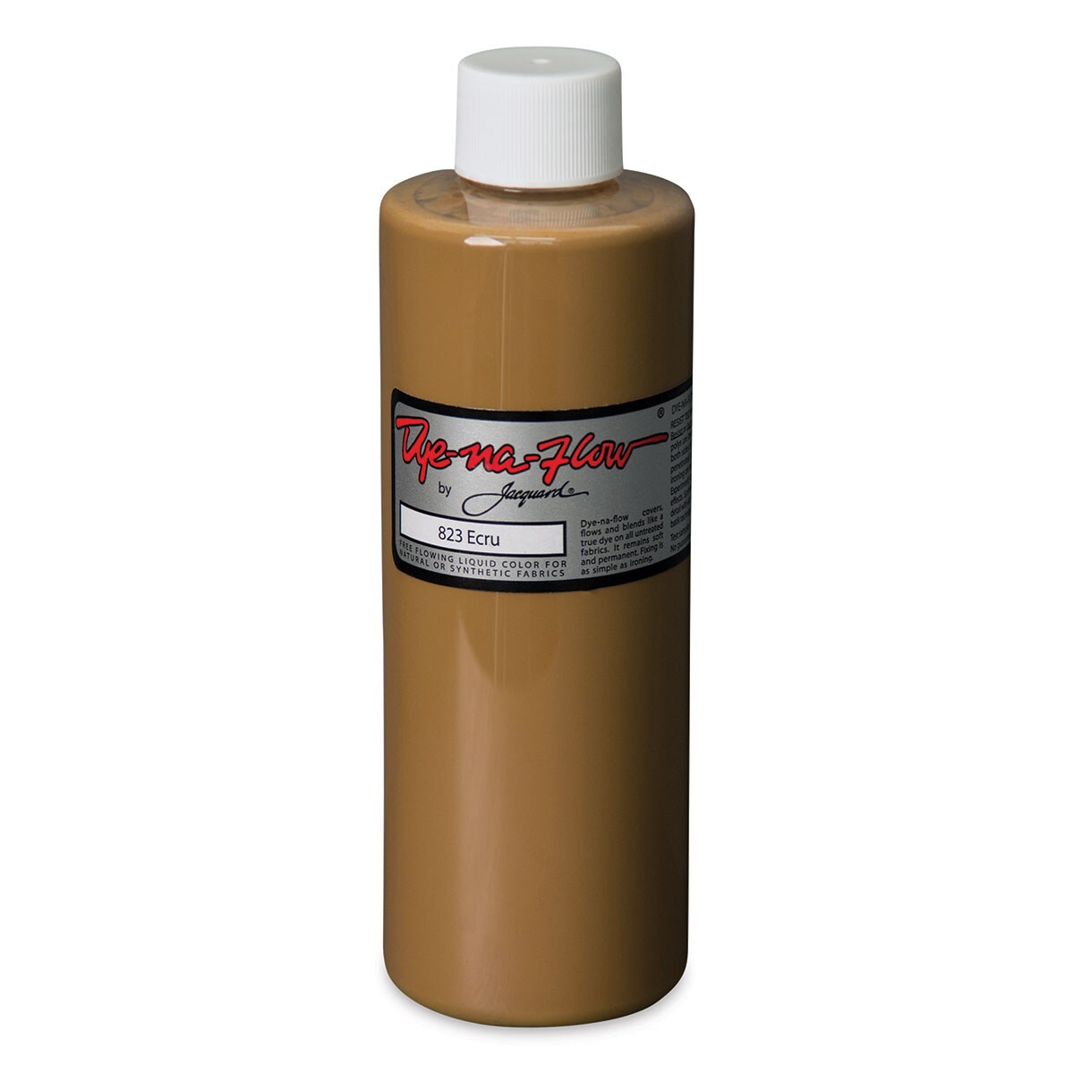 Jacquard Dye-Na-Flow Fabric Color - Ecru, 8 oz bottle