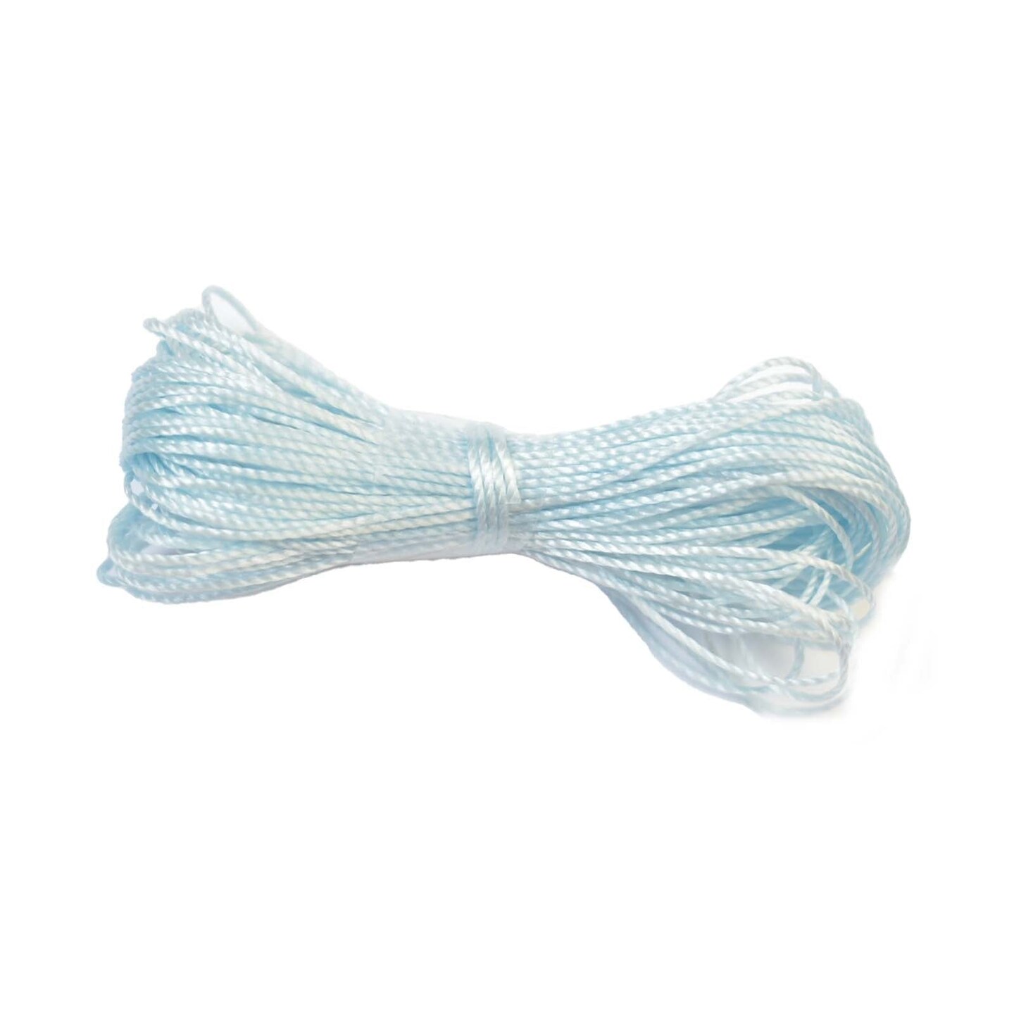 Light Cornflower Blue Nylon Monocord Thin Beading Thread .12mm (Can Use a #12 Needle)