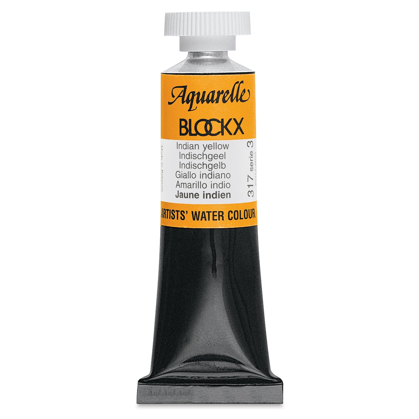 Blockx Artists&#x27; Watercolor - Indian Yellow, 15 ml Tube