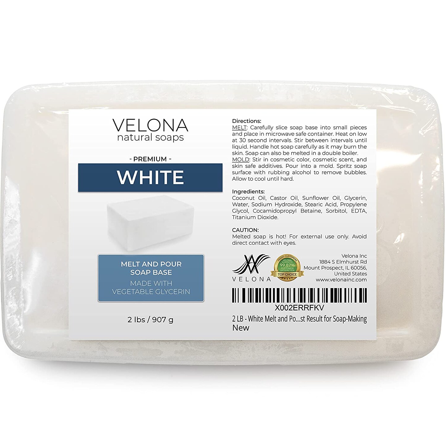 2lb White Melts