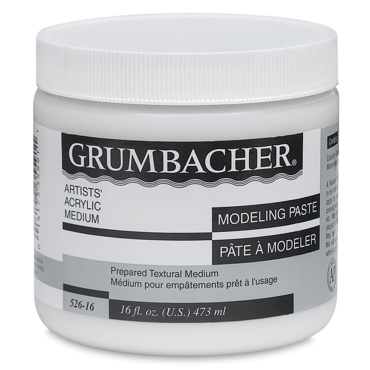 Grumbacher Acrylic Modeling Paste 16 oz, Jar Michaels