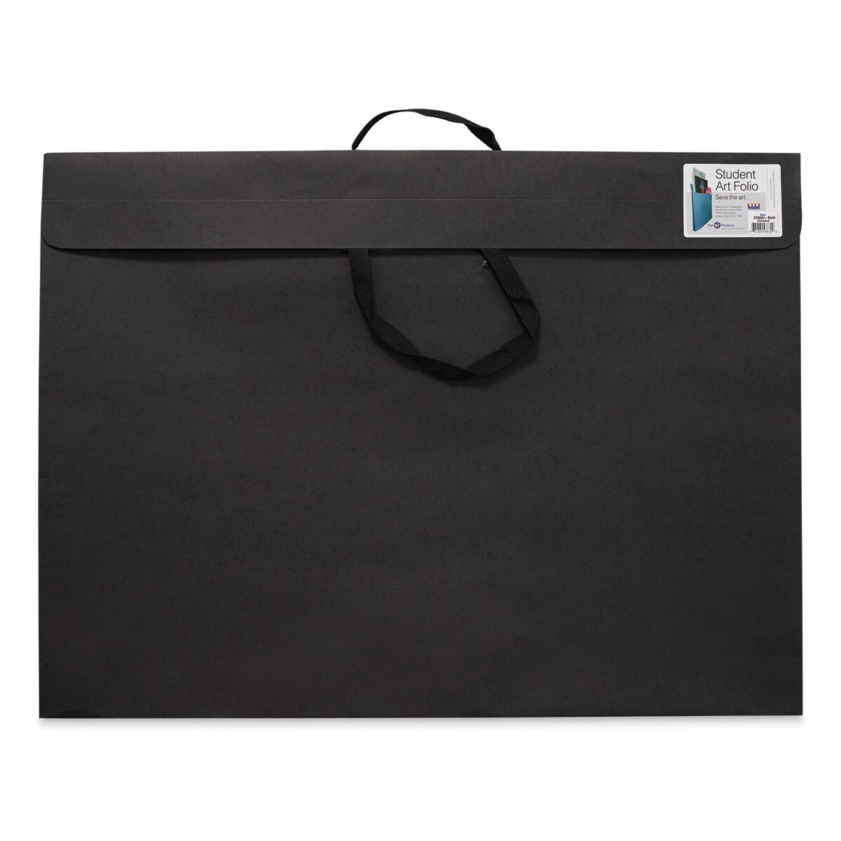 Star Products Student Art Folio with Handles - Black, 23&#x22; x 31&#x22;